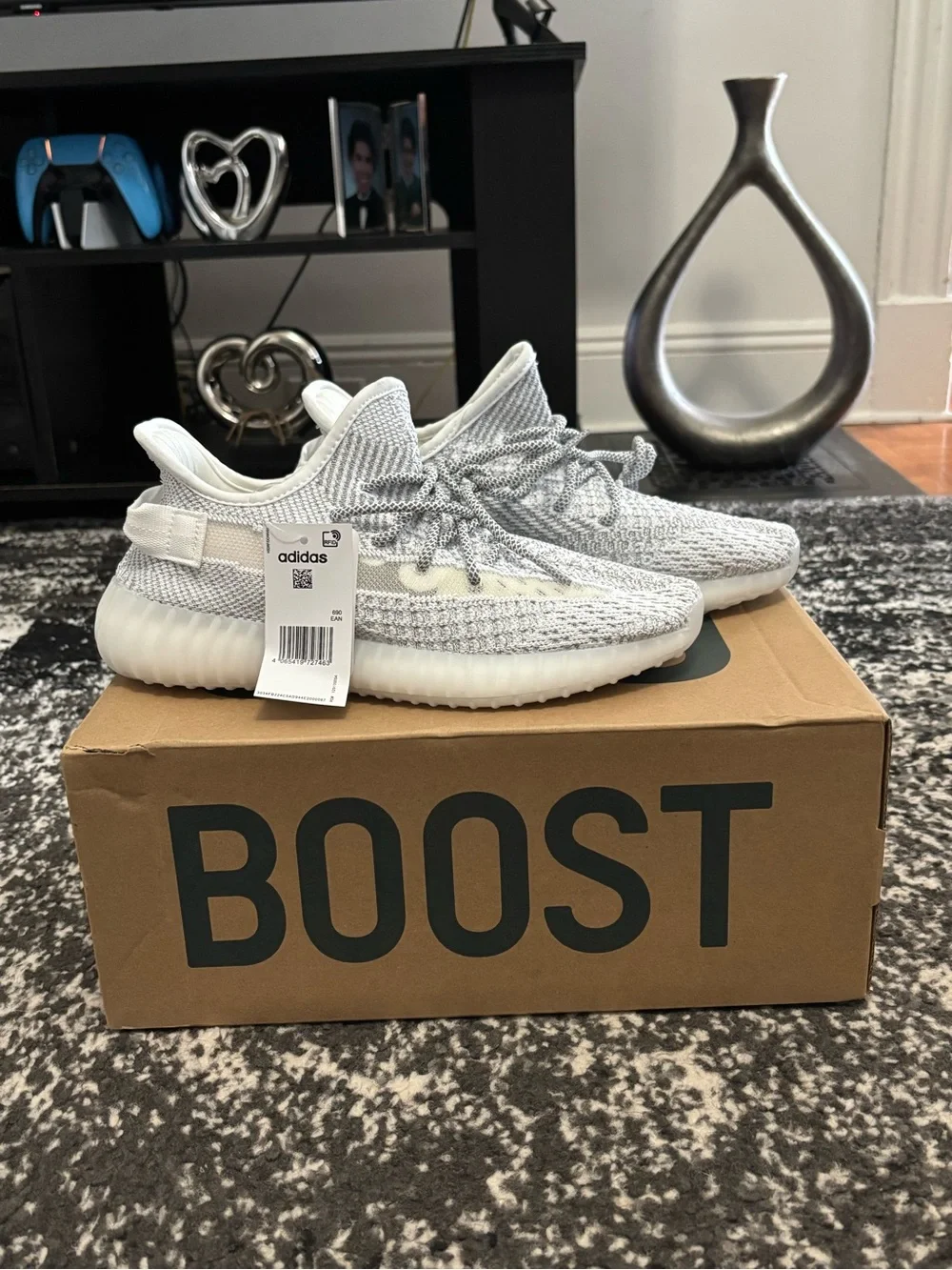 adidas Yeezy Boost 350 V2  Sneakers - Cloud White/Grey